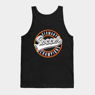 Germany soccer champions logo Tank Top